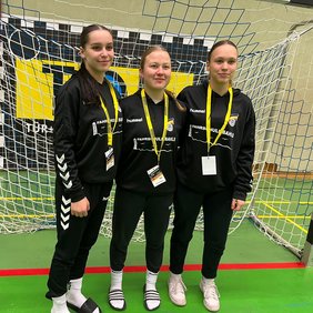 Augusta Gerner, Gretchen Lührmann und Lia Knischka (RHC)