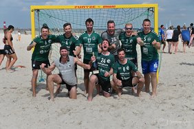 26. Rostocker Beach-Handball-Tage 2022 - Sieger Herren: USV Halle Panter